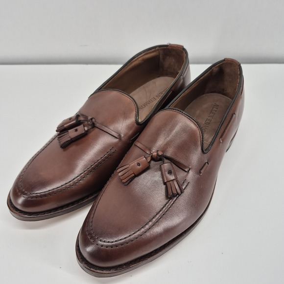 Allen Edmonds Other - Allen Edmonds "GRAYSON"  Men's Leather Brown Tassel Loafers 10 EEE  USA